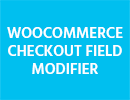 WooCommerce Checkout Field Modifier